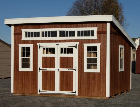 10x14 Custom Lean To Storage Shed from Pine Creek Structures